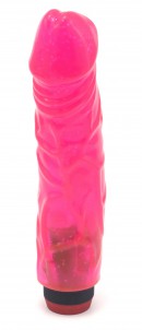 Vibrátor Big Jelly, růžový