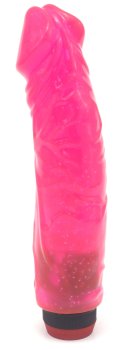 Vibrátor Big Jelly, růžový – Realistické vibrátory