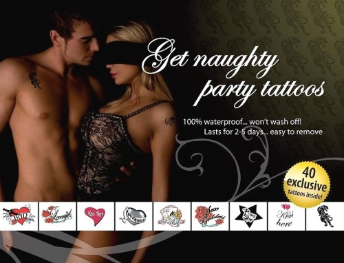 Tetování Get Naugty Party