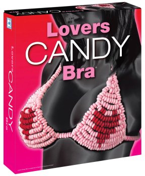 Erotické sladkosti: Podprsenka z bonbónů Lovers CANDY Bra