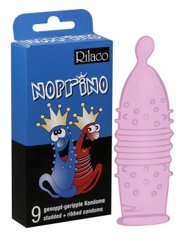 Vroubkovaný kondom Rilaco NOPRINO – Vroubkované kondomy
