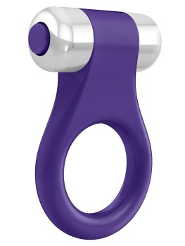 OVO B1 Vibrační erekční kroužek, fialový – Vibrační kroužky na penis