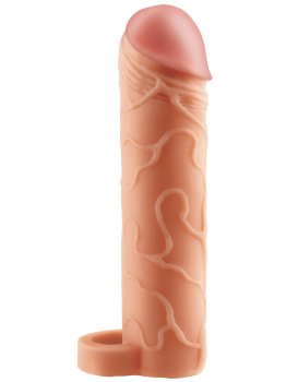 Návlek na penis s poutkem Fantasy X-tensions 1" - prodlouží o 2,5 cm – Prodlužovací návleky na penis
