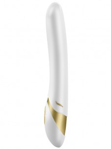 Vibrátor OVO F8, bílo-zlatý