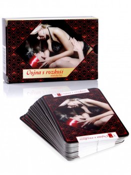 Erotické karty Vojna s rozkoší – Erotické hry