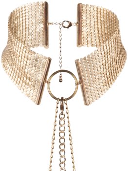 Obojek - náhrdelník Désir Métallique, zlatý – Chokery na krk