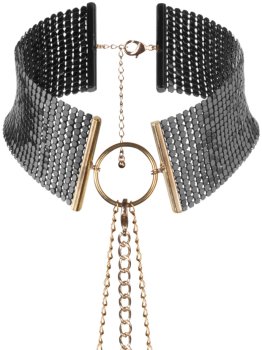 Obojek - náhrdelník Désir Métallique, černý – Chokery na krk