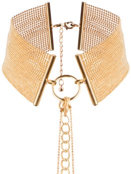 Obojek - náhrdelník Magnifique, zlatý – Chokery na krk