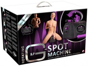Šukací stroj pro ženy i muže Rotating G & P Spot Machine