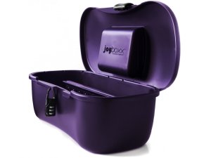 Hygienický kufřík na pomůcky Joyboxx, fialový – Kosmetické kufříky na pomůcky