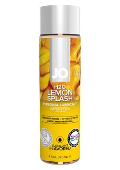 Lubrikační gel System JO H2O Citron – Lubrikační gely s příchutí (na orální sex)