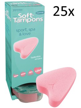Menstruační houbičky Soft-Tampons NORMAL, 25 ks (2 ks zdarma) – Menstruační tampony (houbičky)