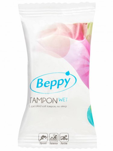 Menstruační houbičky Beppy WET - vlhčené, 10 ks