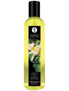 BIO Erotický masážní olej Green Tea Organica – Erotické masážní oleje, gely a emulze