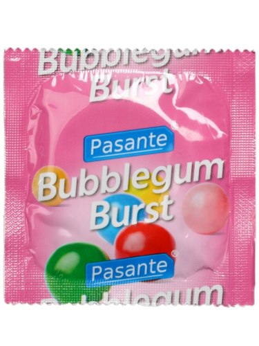 Kondom Pasante Bubblegum Burst - sladká žvýkačka