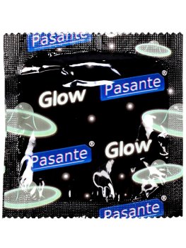 Kondom Pasante Glow in the Dark – Svítící kondomy