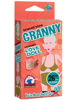 Nafukovací babička GRANNY (cestovní velikost) – Nafukovací panny pro sex i zábavu
