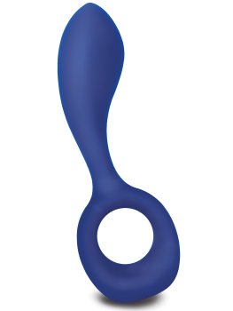 Nabíjecí stimulátor prostaty i bodu G Gpop Blue – Stimulátory prostaty