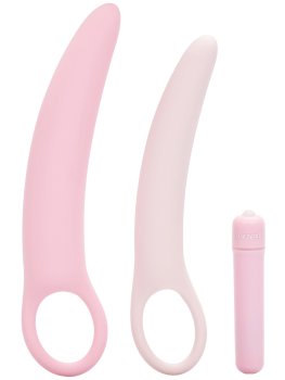 Sada vibračních dilatátorů na roztažení vaginy Vibrating Dilator Kit, 2 ks – Vaginální dilatátory