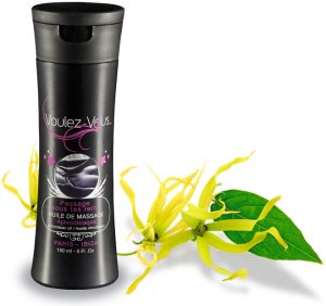 Luxusní masážní olej Voulez-Vous Ylang Ylang – Erotické masážní oleje, gely a emulze