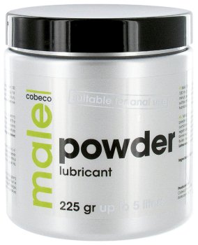 Práškový lubrikační gel MALE POWDER, 225 g – Lubrikační gely na vodní bázi