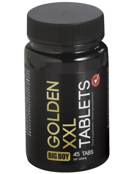 Tablety pro větší penis a více mužnosti BIG BOY Golden XXL – Tablety a prášky na zvětšení penisu