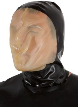 Latexová vakuová maska s malým dýchacím otvorem – Latexové masky