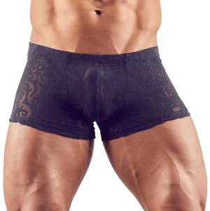 Průsvitné pánské boxerky s natištěným abstraktním motivem – Pánské spodní prádlo - boxerky, jocksy, slipy a tanga