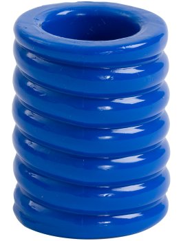 Erekční kroužek TitanMen Cock Cage Blue – Nevibrační erekční kroužky