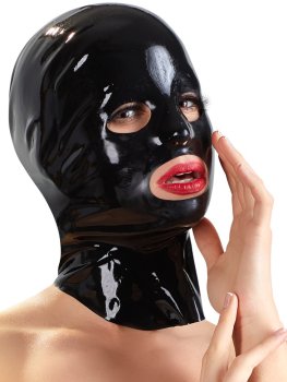 Latexová maska - anatomicky tvarovaná, unisex – Erotické masky na hlavu