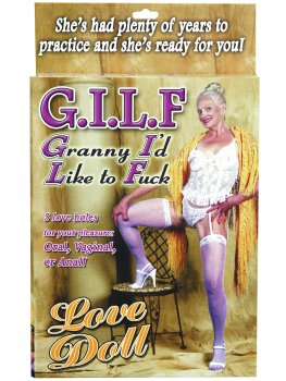 Nafukovací babička GILF – Nafukovací a silikonové panny pro sex i zábavu