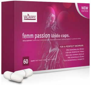 Tablety FEMM PASSION - pro intimní zdraví žen, zvýšení libida a lepší sex – Přípravky na zvýšení libida u žen