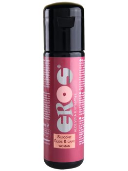 Silikonový olej Eros Silicone Glide & Care Woman, 100 ml – Silikonové lubrikační gely