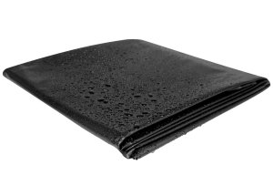 PVC prostěradlo Wetgames (180 x 220 cm), černé – Lakované ložní prádlo