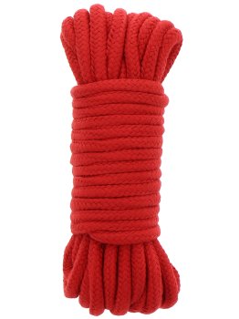 Lano na bondage Hidden Desire, 10 m (červené) – Bondage lana