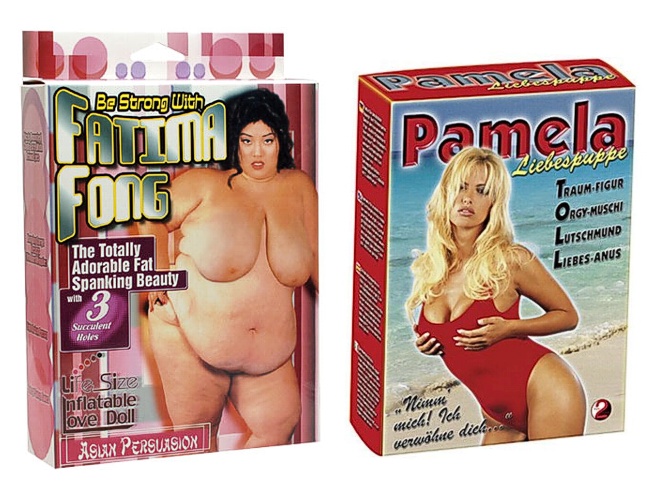 Nafukovací panny Boubelka a Pamela