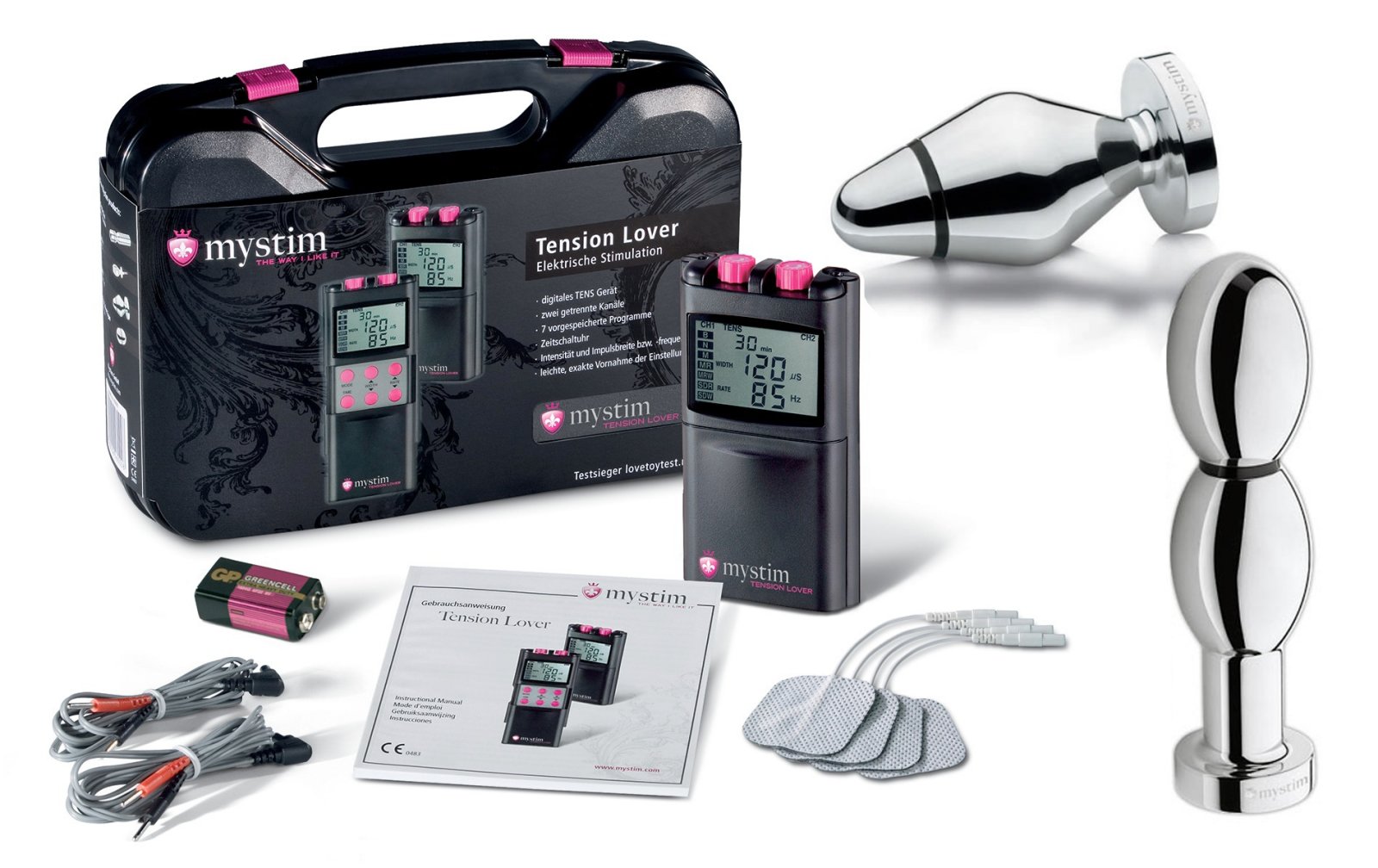 Erotické pomůcky Mystim na elektrosex