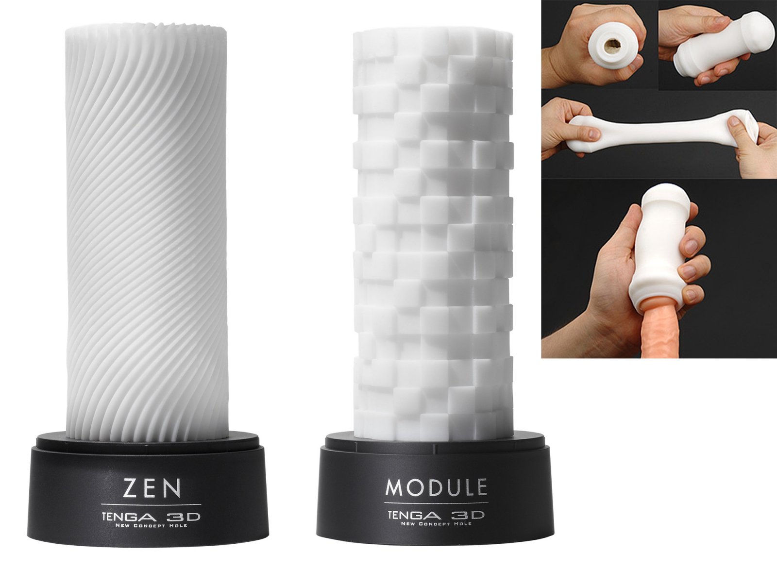 Nové erotické pomůcky pro muže - Tenga 3D
