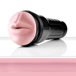 Fleshlight Pink Mouth - ústa – Umělé zadečky a ústa