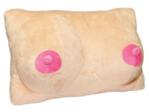 Vzrušující, zábavné a sexy doplňky do domácnosti: Polštář Vnadná Sexbomba