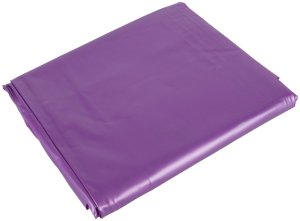Lakované vinylové prostěradlo Fetish Collection, fialové – Lakované ložní prádlo