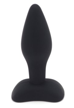 Anální kolík Black Velvets - malý – Silikonové a gelové anální kolíky