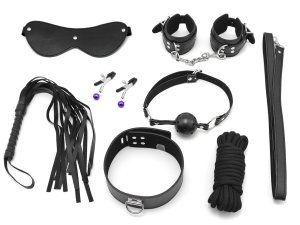 Sada BDSM pomůcek Amazing Bondage Sex Toy Kit, 8 dílů – Sady BDSM pomůcek