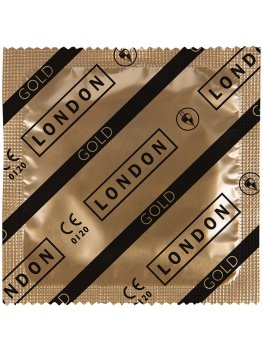 Kondom Durex LONDON GOLD – Ztenčené kondomy