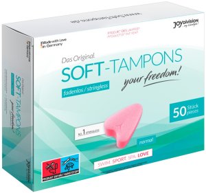 Menstruační houbičky Soft-Tampons NORMAL, 50 ks – Menstruační tampony (houbičky)