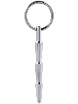 Dilatátor - kolík do penisu, třístupňový, 8 mm – Kolíky do penisu (penis plugy)