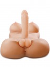 Ženské torzo s penisem - masturbátor Mia Isabella