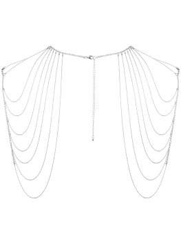 Ozdoba na ramena Magnifique, stříbrná – Řetízky na tělo