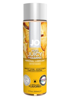 Lubrikační gel System JO H2O Ananas – Lubrikační gely s příchutí (na orální sex)