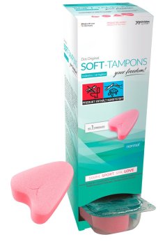 Menstruační tampony (houbičky): Menstruační houbičky Soft-Tampons NORMAL, 10 ks